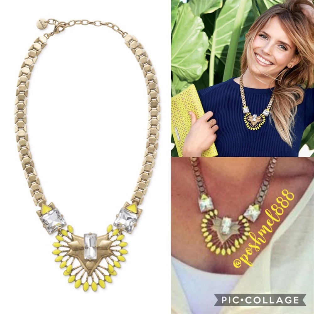 :: Stella & Dot🌞⚜️Norah Sunshine Statement Necklace Retired